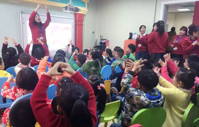 托马斯学习馆STEAM课程2015年春季新学期的师生见面会